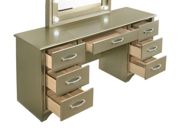 Beaumont 7-drawer Vanity Set - Image 2