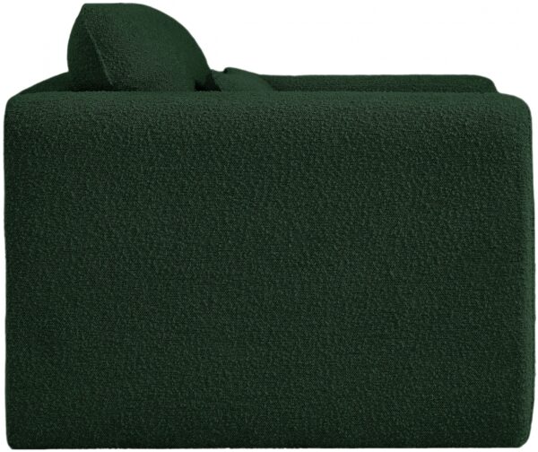 Stylus Boucle Green Fabric Chair - Image 2