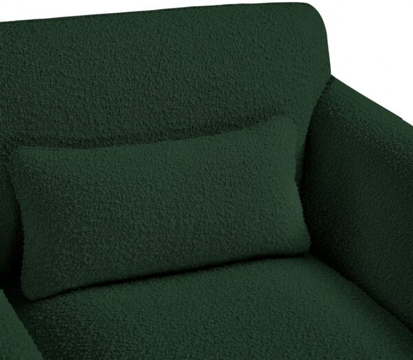 Stylus Boucle Green Fabric Living Room Collection - Image 4