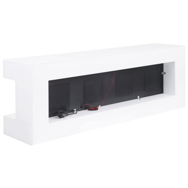 Vallerie 71" TV Stand with Visual Flame Box and Bluetooth - Image 2