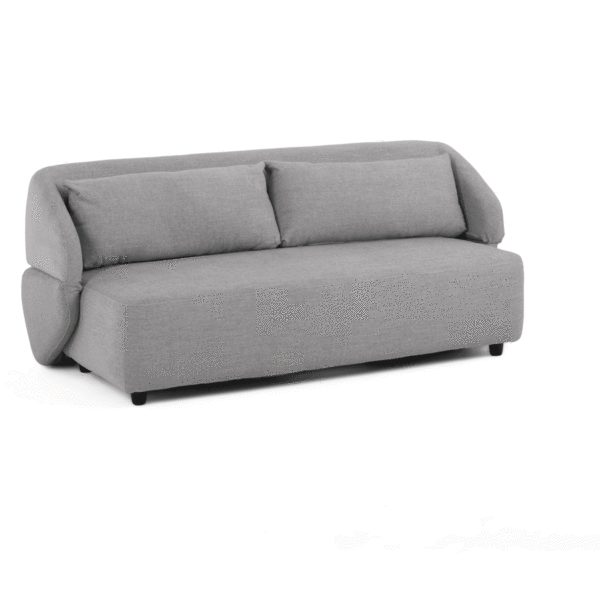 Divani Casa Lerner - Modern Light Grey Fabric Sofa Bed