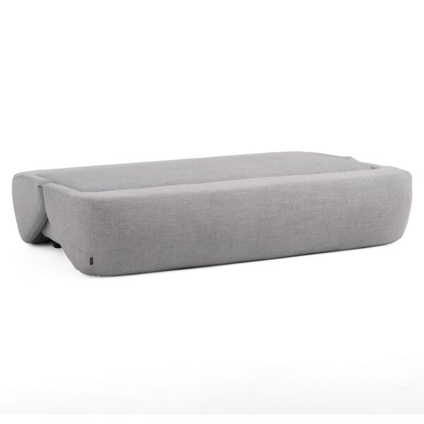 Divani Casa Lerner - Modern Light Grey Fabric Sofa Bed - Image 4