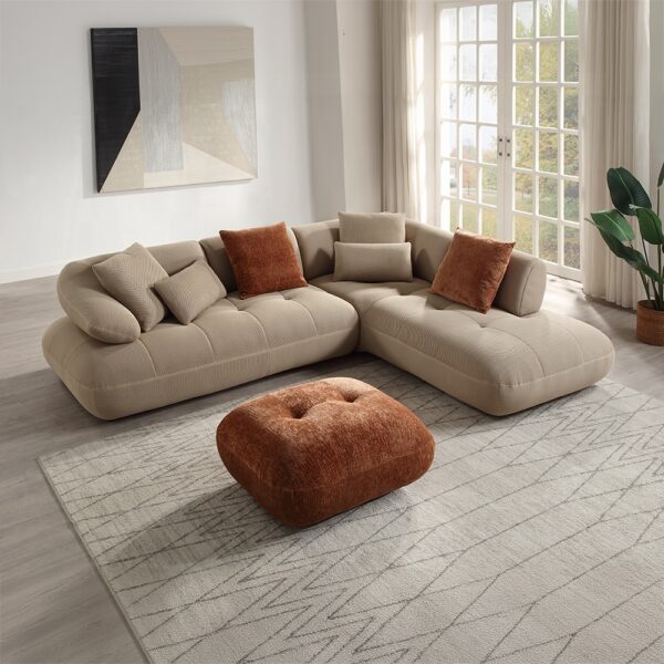 Carrick Sectional and Ottoman - Image 2