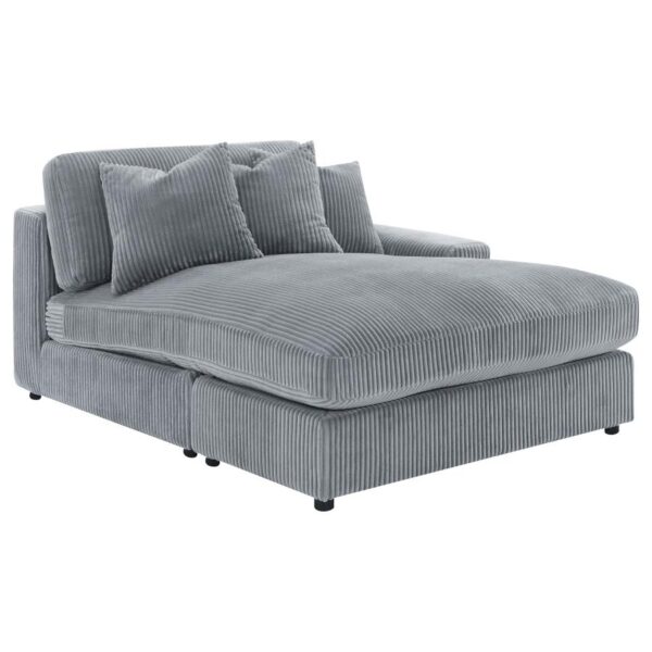 Blaine Upholstered Reversible Chaise Sectional - Image 2