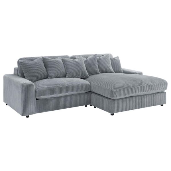 Blaine Upholstered Reversible Chaise Sectional