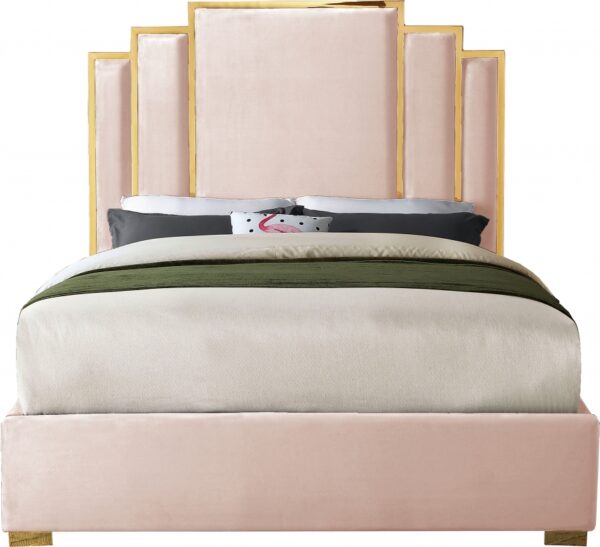 Hugo Green Pink Size Bed - Image 2