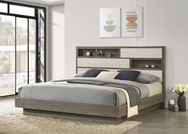 Fenwick King Size Bookcase Bed